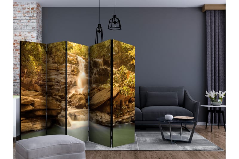 SUNNY WATERFALL Rumsavdelare 225x172 cm - Artgeist sp. z o. o. - Inredning & dekor - Dekor & inredningsdetaljer - Rumsavdelare