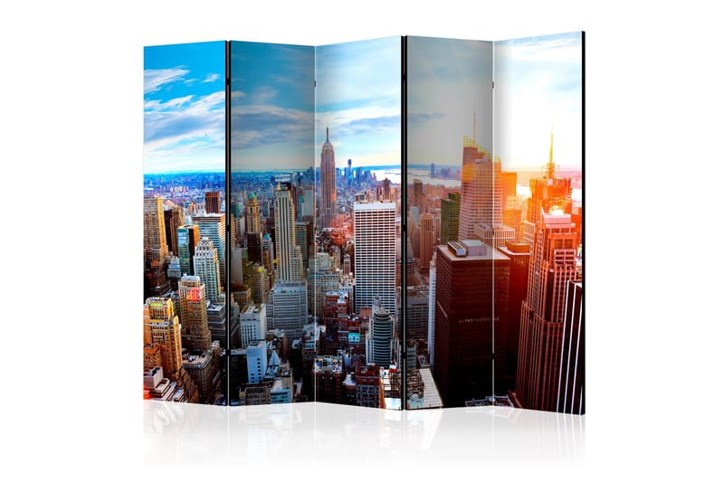 SUNRISE OVER MANHATTAN Rumsavdelare 225x172 cm - Artgeist sp. z o. o. - Inredning & dekor - Dekor & inredningsdetaljer - Rumsavdelare