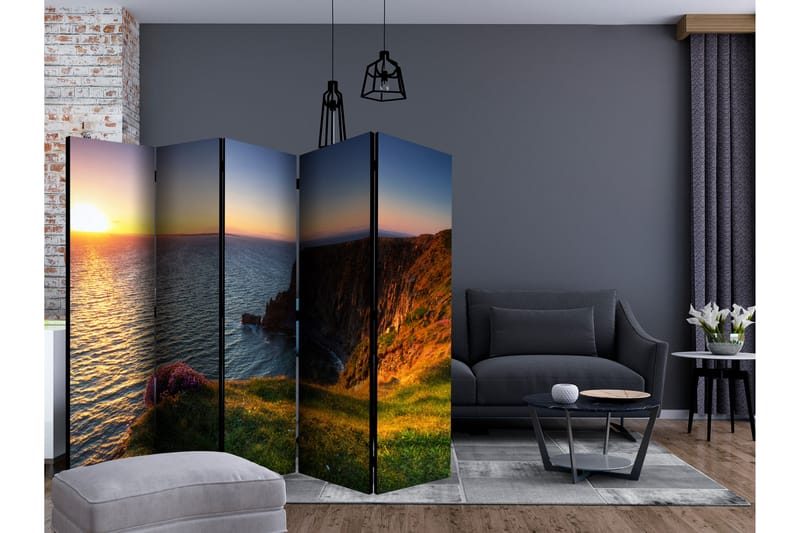 SUNSET CLIFFS OF MOHER IRELAND Rumsavdelare 225x172 cm - Artgeist sp. z o. o. - Inredning & dekor - Dekor & inredningsdetaljer - Rumsavdelare