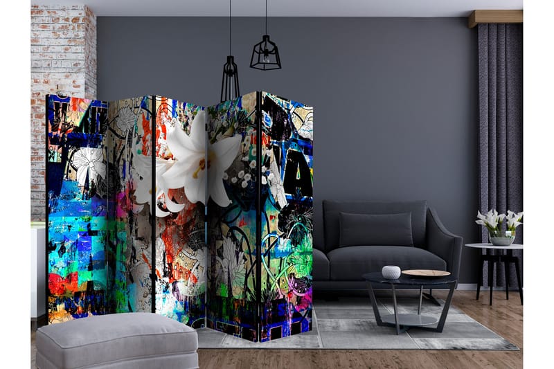 URBAN LILY Rumsavdelare 225x172 cm - Artgeist sp. z o. o. - Inredning & dekor - Dekor & inredningsdetaljer - Rumsavdelare