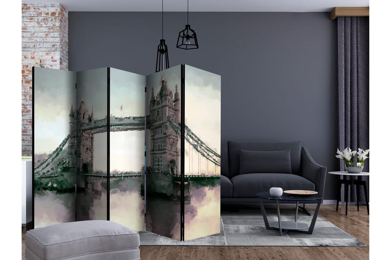 VICTORIAN TOWER BRIDGE Rumsavdelare 225x172 cm - Artgeist sp. z o. o. - Inredning & dekor - Dekor & inredningsdetaljer - Rumsavdelare