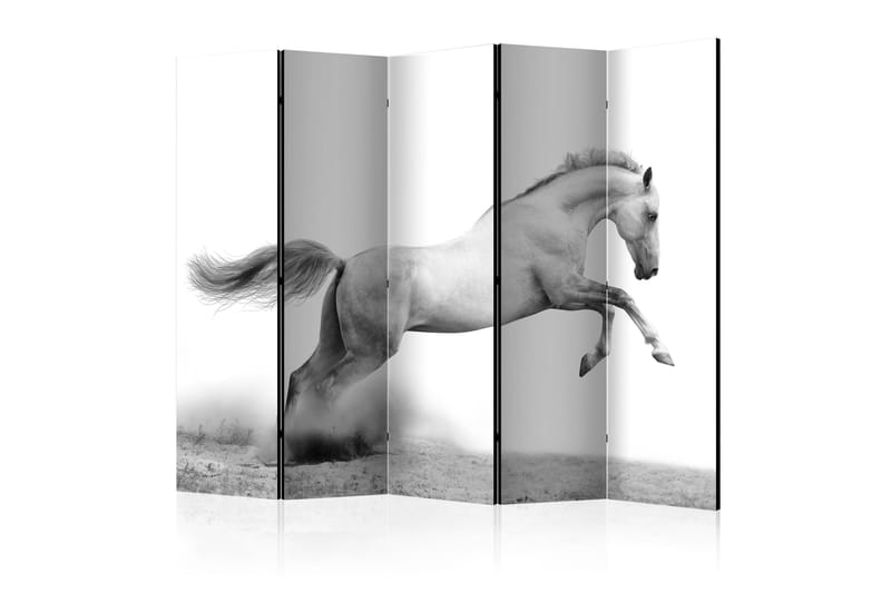 WHITE GALLOP Rumsavdelare 225x172 cm - Artgeist sp. z o. o. - Inredning & dekor - Dekor & inredningsdetaljer - Rumsavdelare