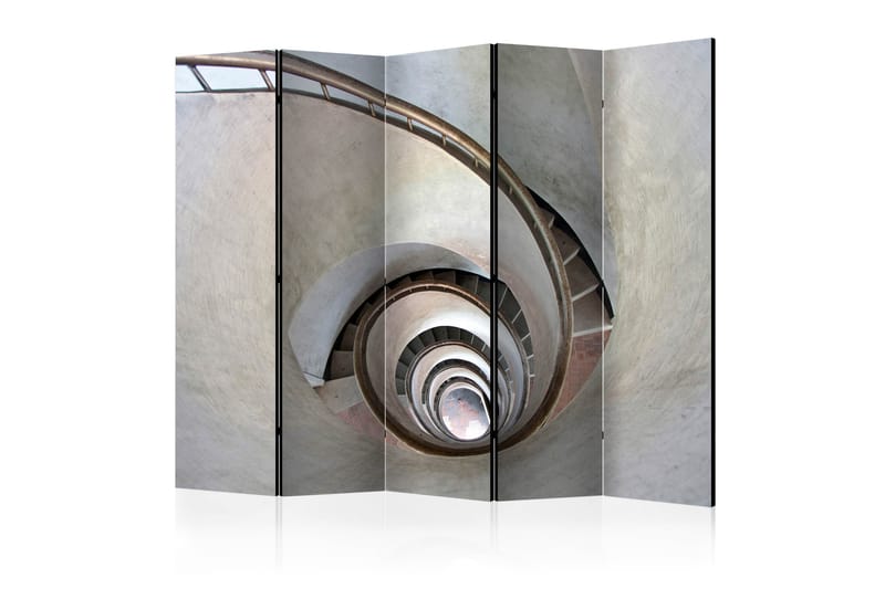 WHITE SPIRAL STAIRS Rumsavdelare 225x172 cm - Artgeist sp. z o. o. - Inredning & dekor - Dekor & inredningsdetaljer - Rumsavdelare