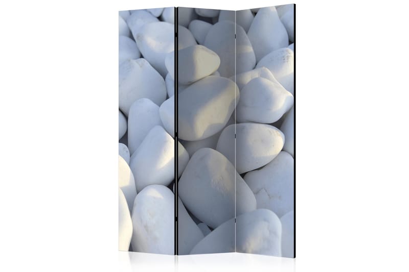 WHITE PEBBLES Rumsavdelare 135x172 cm - Artgeist sp. z o. o. - Inredning & dekor - Dekor & inredningsdetaljer - Rumsavdelare