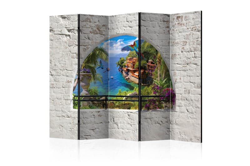 WINDOW IN PARADISE Rumsavdelare 225x172 cm - Artgeist sp. z o. o. - Inredning & dekor - Dekor & inredningsdetaljer - Rumsavdelare