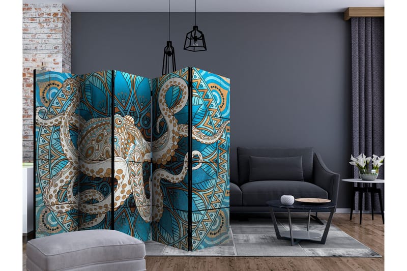 ZEN OCTOPUS Rumsavdelare 225x172 cm - Artgeist sp. z o. o. - Inredning & dekor - Dekor & inredningsdetaljer - Rumsavdelare