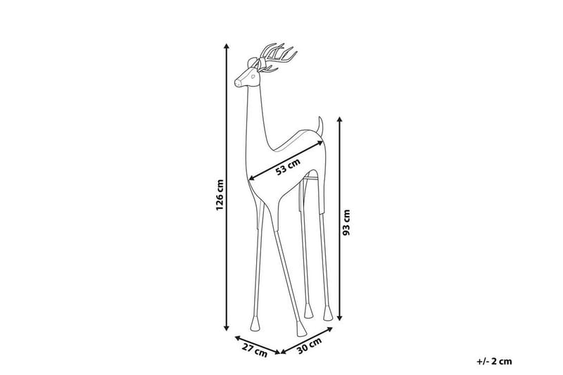 YLIRANTA Figur Ren Keramik/Guld - Inredning & dekor - Dekor & inredningsdetaljer