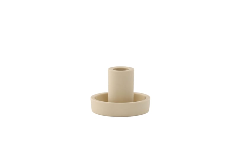 Ceco Ljusstake 11x5,6 cm Beige - Kandelaber bord - Dekor & inredningsdetaljer