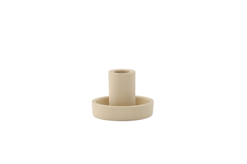 Ceco Ljusstake 11x5,6 cm Beige - Kandelaber bord - Dekor & inredningsdetaljer