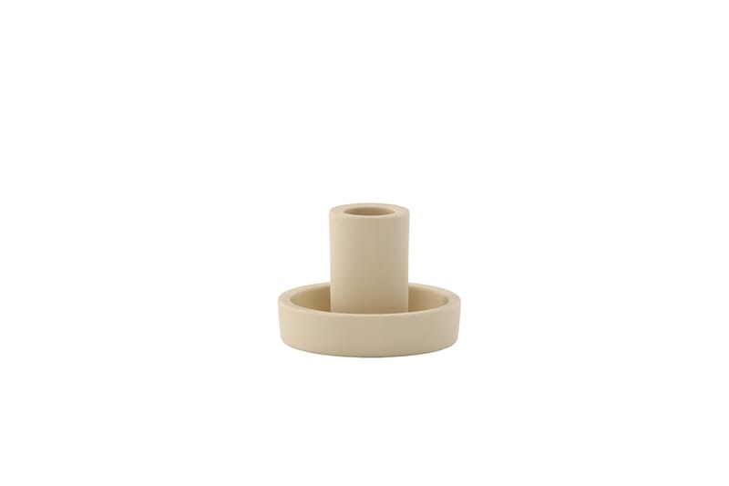 Ceco Ljusstake 11x5,6 cm Beige - Kandelaber bord - Dekor & inredningsdetaljer