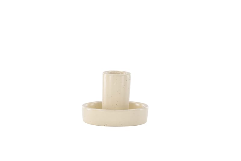 Ceco Ljusstake 11x5,6 cm Beige - Kandelaber bord - Dekor & inredningsdetaljer