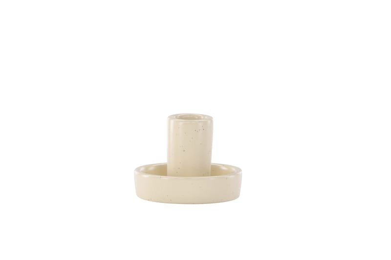 Ceco Ljusstake 11x5,6 cm Beige - Kandelaber bord - Dekor & inredningsdetaljer