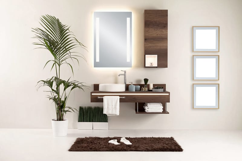 LINA Spegel med LED-belysning 50x70cm - Mirrors and more - Inredning & dekor - Speglar - Badrumsspegel