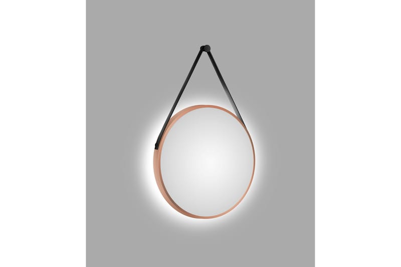 SALLENDE Spegel 50 cm Rund - Badrumsspegel - Helkroppsspegel - Badrumsspegel med belysning