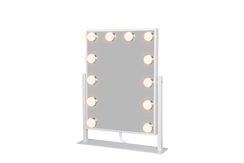 Glow Sminkspegel 36,5 cm med LED Belysning Vit - Inredning & dekor - Speglar - Sminkspegel