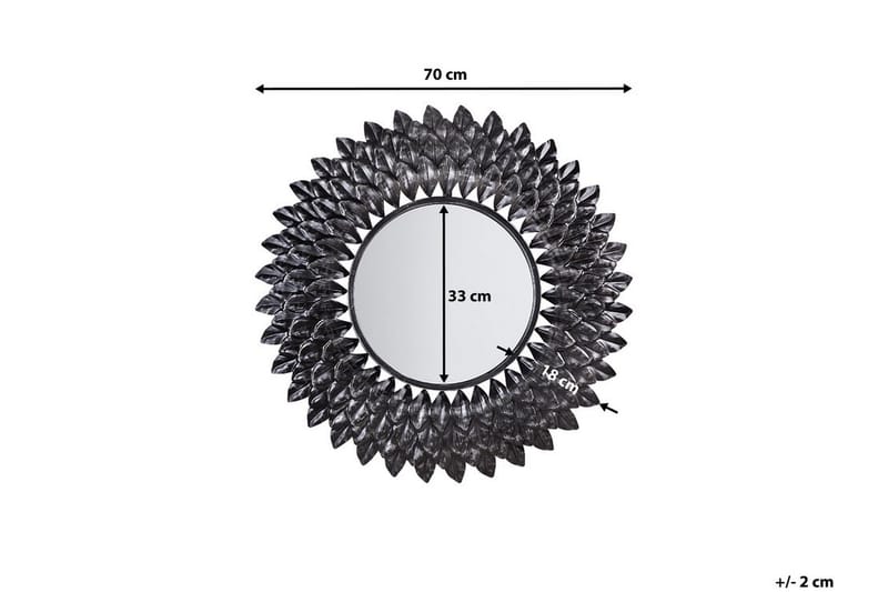 LARRAU Spegel 70 cm - Inredning & dekor - Speglar - Väggspegel