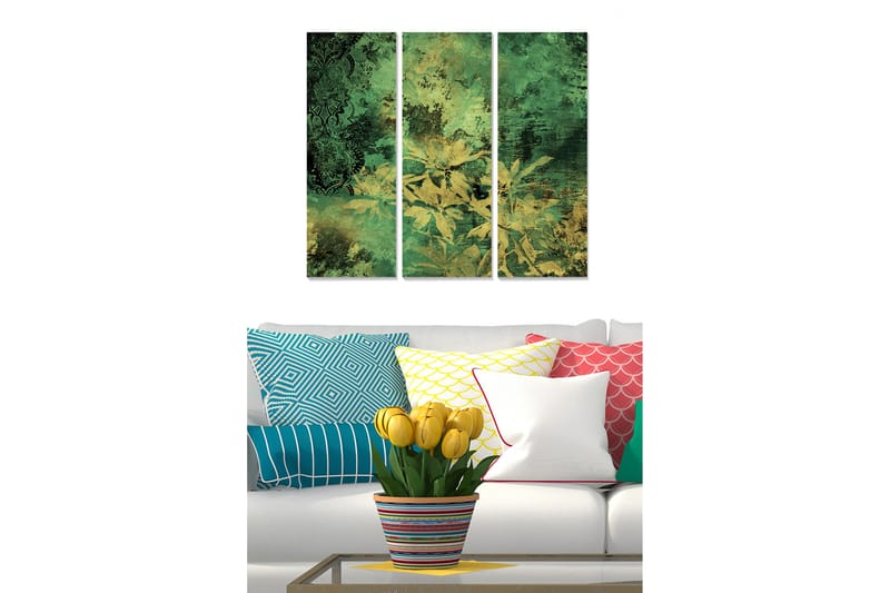 CANVASTAVLA Scenic 3-pack Flerfärgad 20x50 cm - Inredning & dekor - Tavlor & konst - Canvastavla