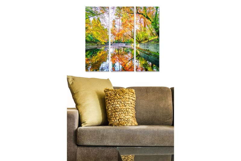 CANVASTAVLA Scenic 3-pack Flerfärgad 20x50 cm - Inredning & dekor - Tavlor & konst - Canvastavla