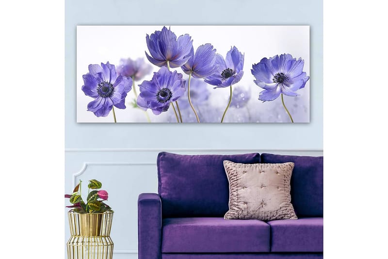 CANVASTAVLA YTY Floral & Botanical Flerfärgad 120x50 cm - Inredning & dekor - Tavlor & konst - Canvastavla