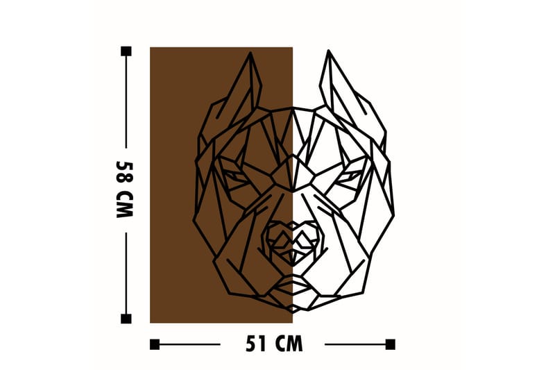 Dekoration Trätavlor - Inredning & dekor - Tavlor & konst - Canvastavla