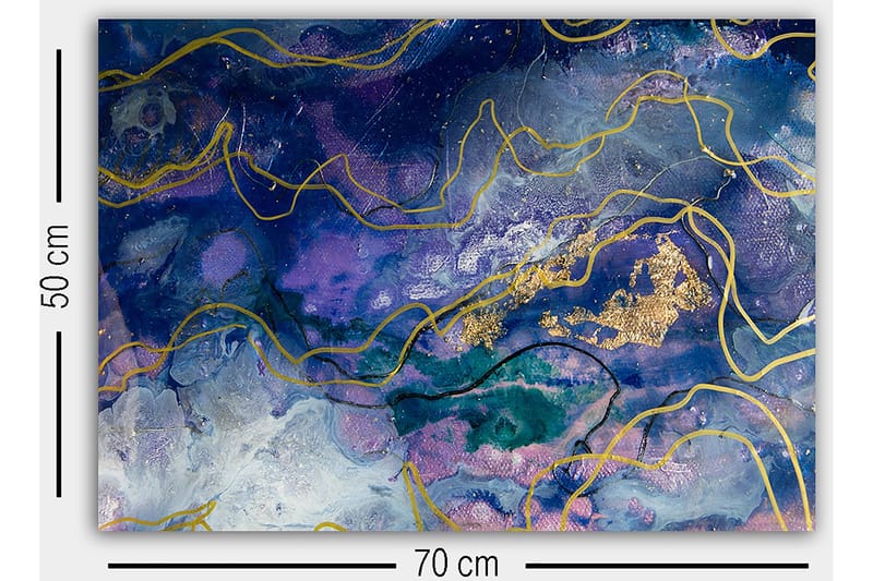 DEKORATIV CANVASTAVLA 50x70 cm Flerfärgad - Inredning & dekor - Tavlor & konst - Canvastavla