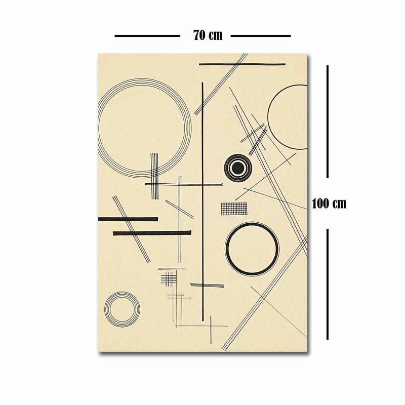 DEKORATIV CANVASTAVLA 70x100 cm Flerfärgad - Inredning & dekor - Tavlor & konst - Canvastavla