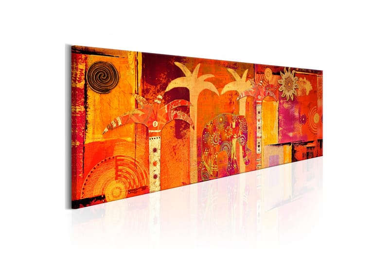 TAVLA African Collage 135x45 - Artgeist sp. z o. o. - Inredning & dekor - Tavlor & konst - Canvastavla