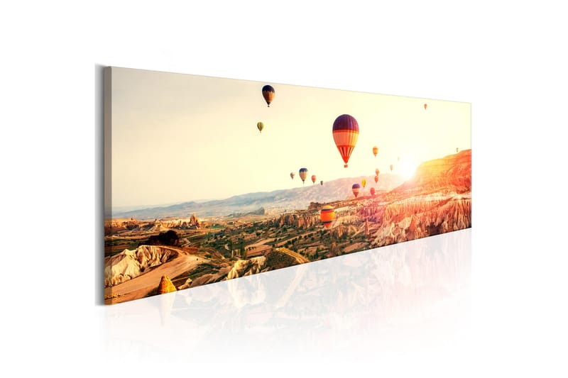 Tavla Balloon Rides 120X40 Flerfärgad - Artgeist sp. z o. o. - Inredning & dekor - Tavlor & konst - Canvastavla