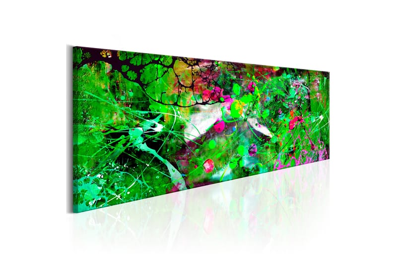 TAVLA Green Fantasy 135x45 - Artgeist sp. z o. o. - Inredning & dekor - Tavlor & konst - Canvastavla