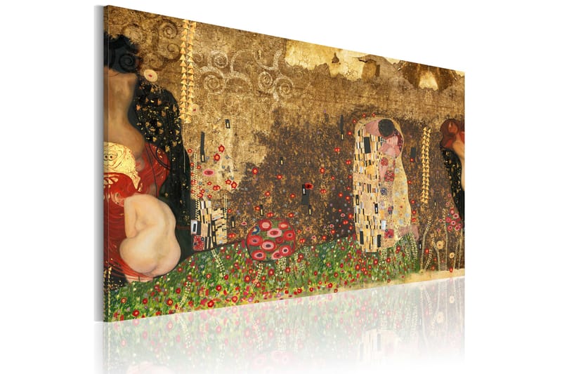 TAVLA Gustav Klimt inspiration 120x80 - Artgeist sp. z o. o. - Inredning & dekor - Tavlor & konst - Canvastavla