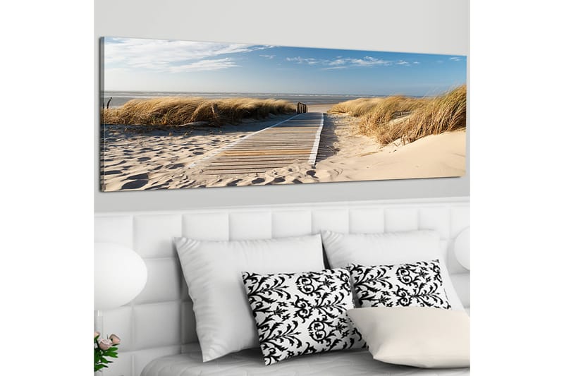 TAVLA Holiday at the Seaside (1 Part) Wide 100x45 - Artgeist sp. z o. o. - Inredning & dekor - Tavlor & konst - Canvastavla