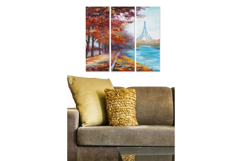 Tavla Scenic 3-Pack Flerfärgad 20X50 - 20x50 cm - Inredning & dekor - Tavlor & konst - Canvastavla