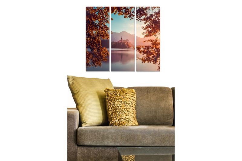 Tavla Scenic 3-Pack Flerfärgad 20X50 - 20x50 cm - Inredning & dekor - Tavlor & konst - Canvastavla