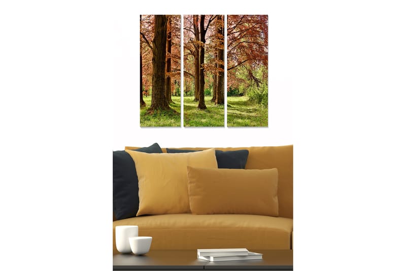 Tavla Scenic 3-Pack Flerfärgad 20X50 - 20x50 cm - Inredning & dekor - Tavlor & konst - Canvastavla