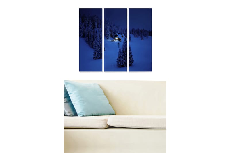 Tavla Scenic 3-Pack Flerfärgad 20X50 - 20x50 cm - Inredning & dekor - Tavlor & konst - Canvastavla