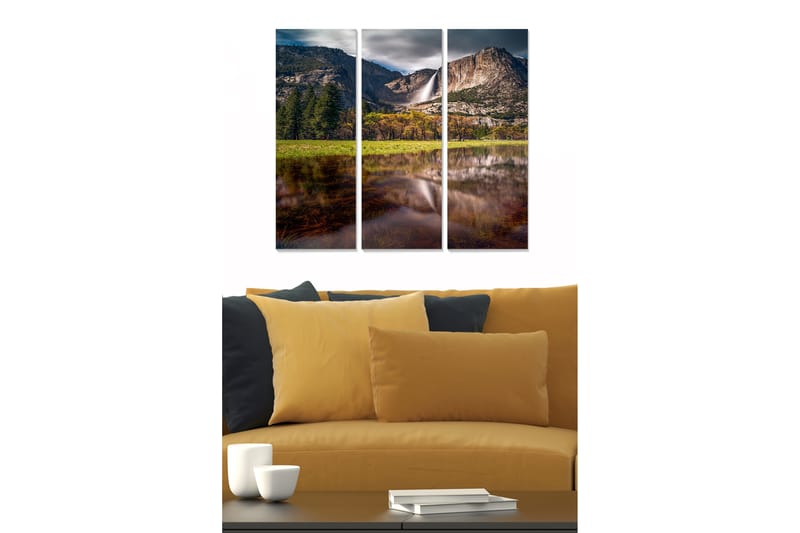 Tavla Scenic 3-Pack Flerfärgad 20X50 - 20x50 cm - Inredning & dekor - Tavlor & konst - Canvastavla