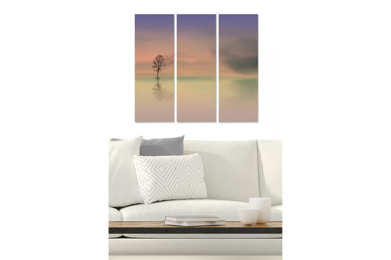 Tavla Scenic 3-Pack Flerfärgad 20X50 - 20x50 cm - Inredning & dekor - Tavlor & konst - Canvastavla