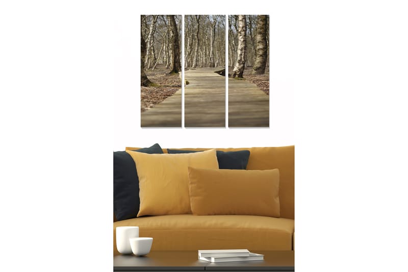 Tavla Scenic 3-Pack Flerfärgad 20X50 - 20x50 cm - Inredning & dekor - Tavlor & konst - Canvastavla