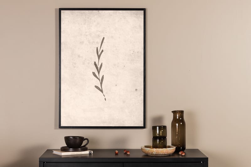 Poster Autumn leaf 21x30 cm - Beige - Inredning & dekor - Tavlor & konst - Poster & print