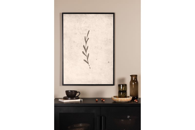 Poster Autumn leaf 30x40 cm - Beige - Inredning & dekor - Tavlor & konst - Poster & print