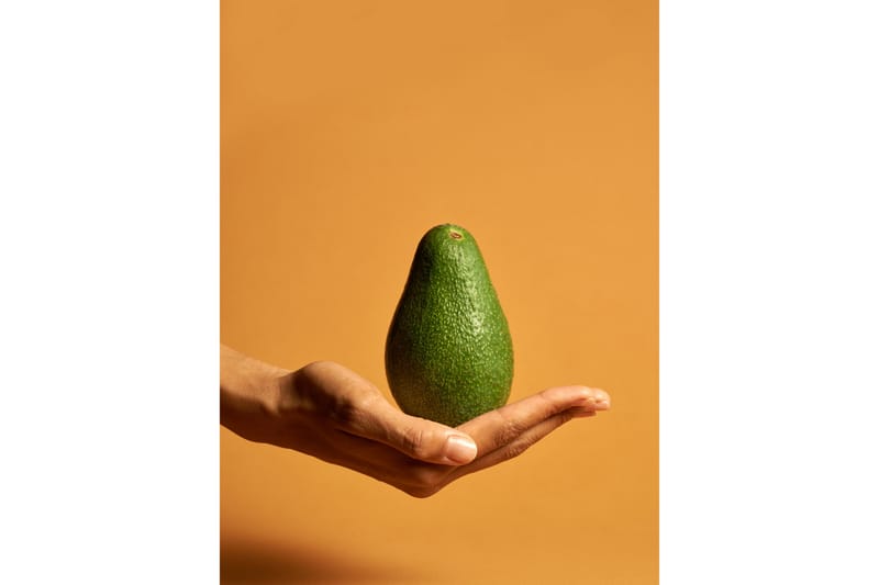 Poster Avocado 30x40 cm - Orange/Grön - Inredning & dekor - Tavlor & konst - Poster & print