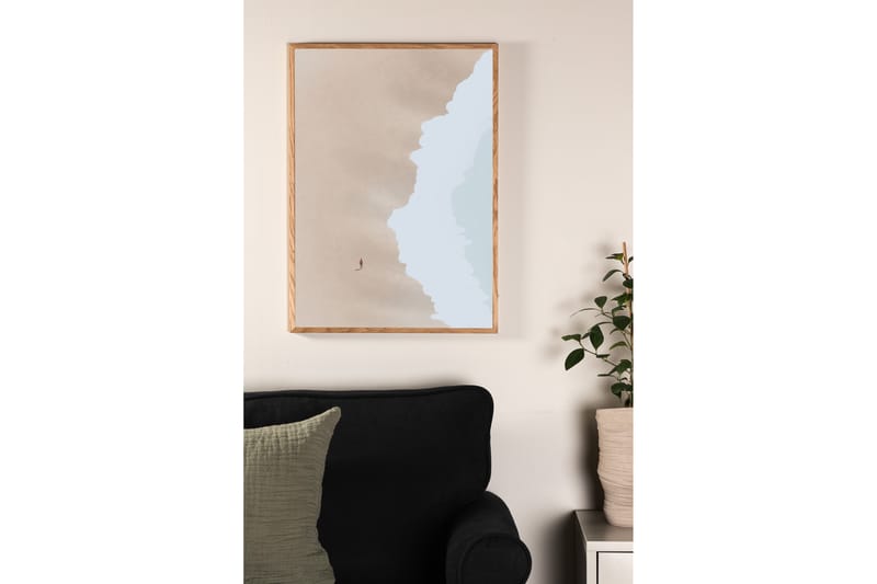 Poster Beach 50x70 cm - Beige - Inredning & dekor - Tavlor & konst - Poster & print