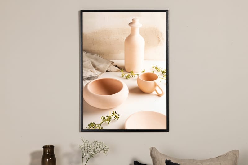 Poster Ceramics 21x30 cm - Beige - Inredning & dekor - Tavlor & konst - Poster & print