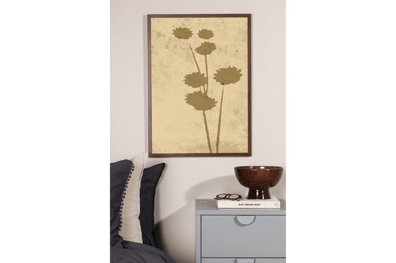 Poster Flower art 21x30 cm - Beige - Inredning & dekor - Tavlor & konst - Poster & print