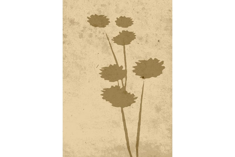 Poster Flower art 21x30 cm - Beige - Inredning & dekor - Tavlor & konst - Poster & print