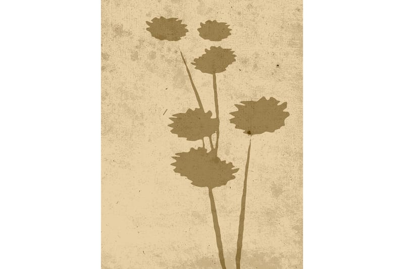 Poster Flower art 30x40 cm - Beige - Inredning & dekor - Tavlor & konst - Poster & print