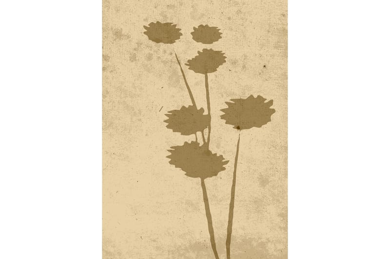 Poster Flower art 50x70 cm - Beige - Inredning & dekor - Tavlor & konst - Poster & print