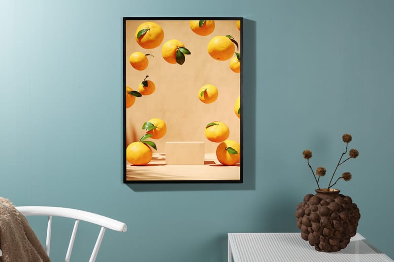 Poster Lemons 30x40 cm - Beige - Inredning & dekor - Tavlor & konst - Poster & print