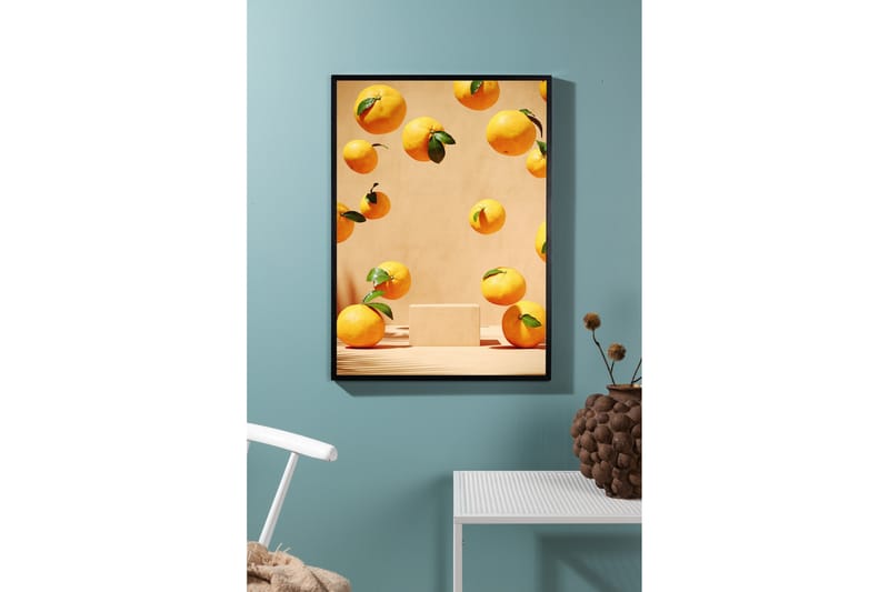 Poster Lemons 30x40 cm - Beige - Inredning & dekor - Tavlor & konst - Poster & print