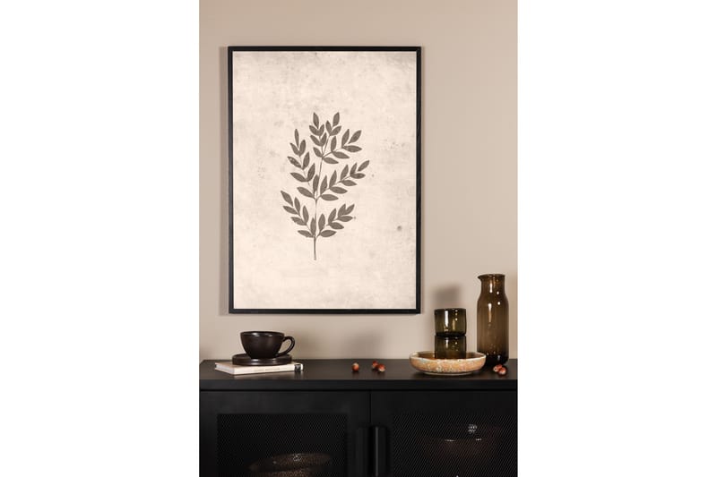 Poster Spring leaf 50x70 cm - Beige - Inredning & dekor - Tavlor & konst - Poster & print